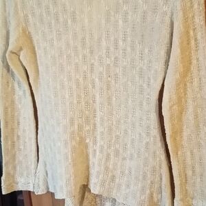 Elegant Cream Knit Sweater